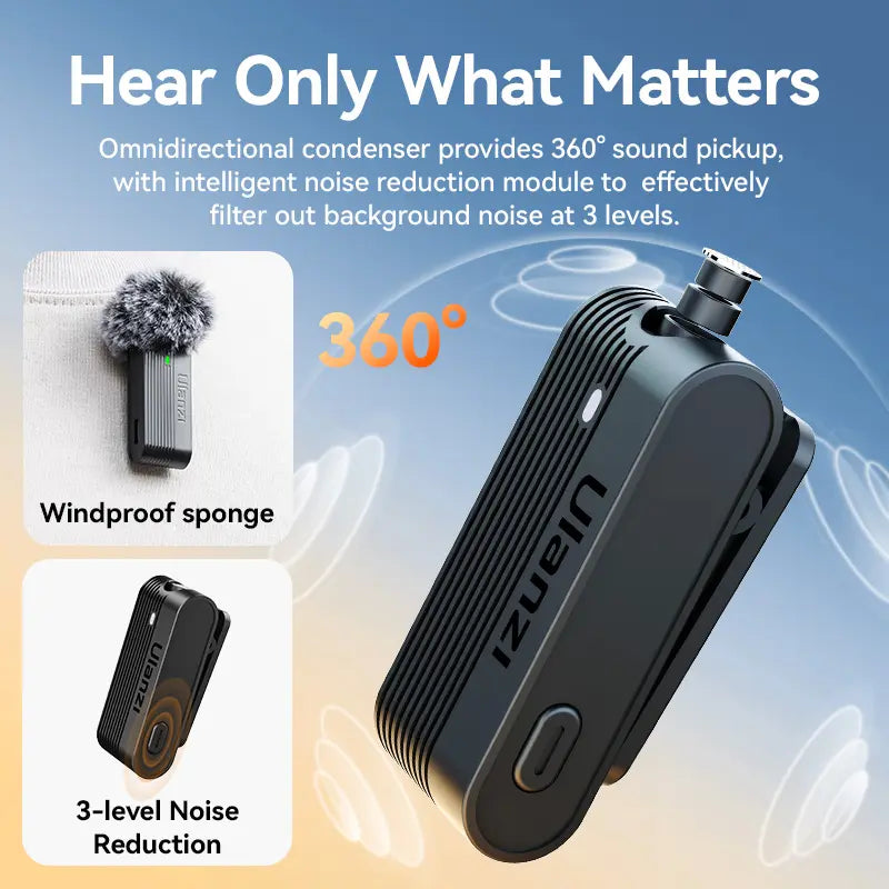 Microfone de Lapela A100
