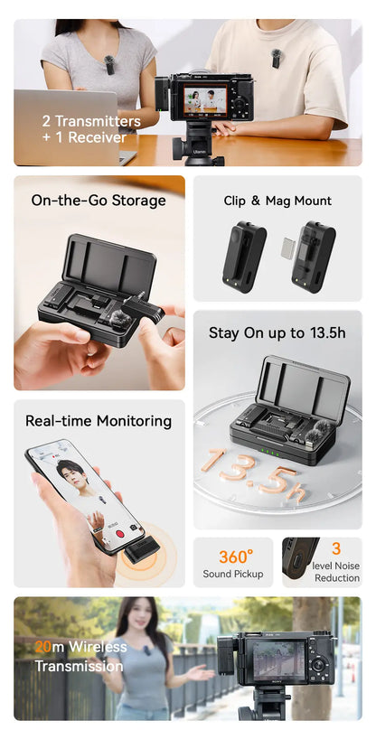 Microfone de Lapela A100