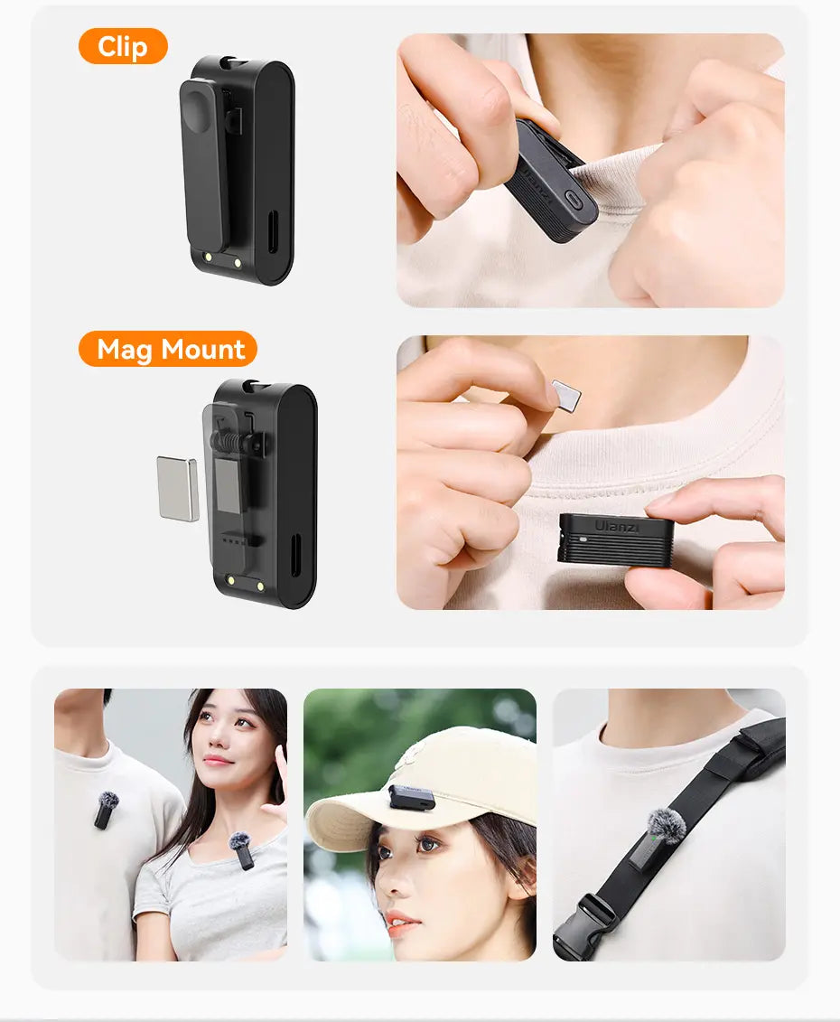Microfone de Lapela A100