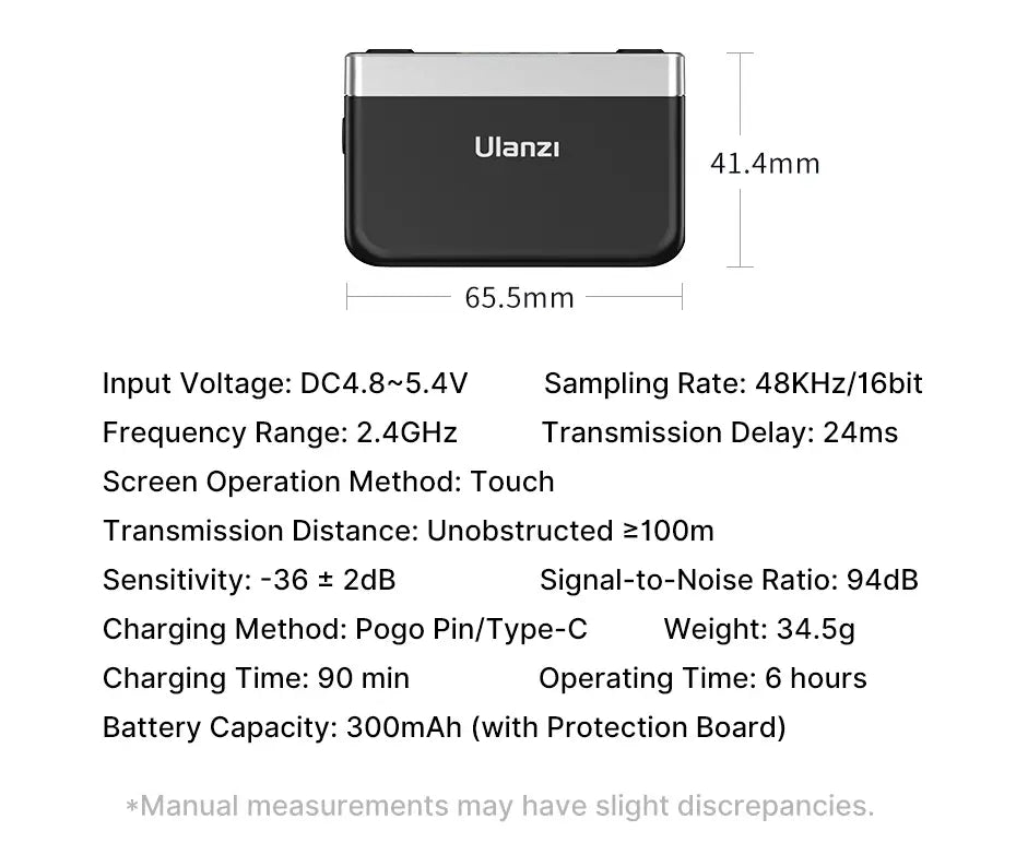 Microfone de Lapela AM18