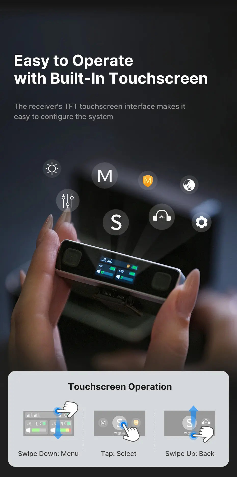 Microfone de Lapela AM18