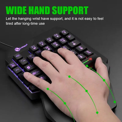 Mini-Teclado GK103S (RGB)