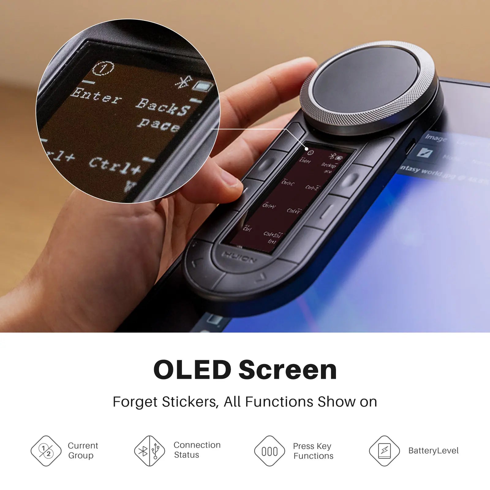 Mini Keydial Keyboard (60 Keys)