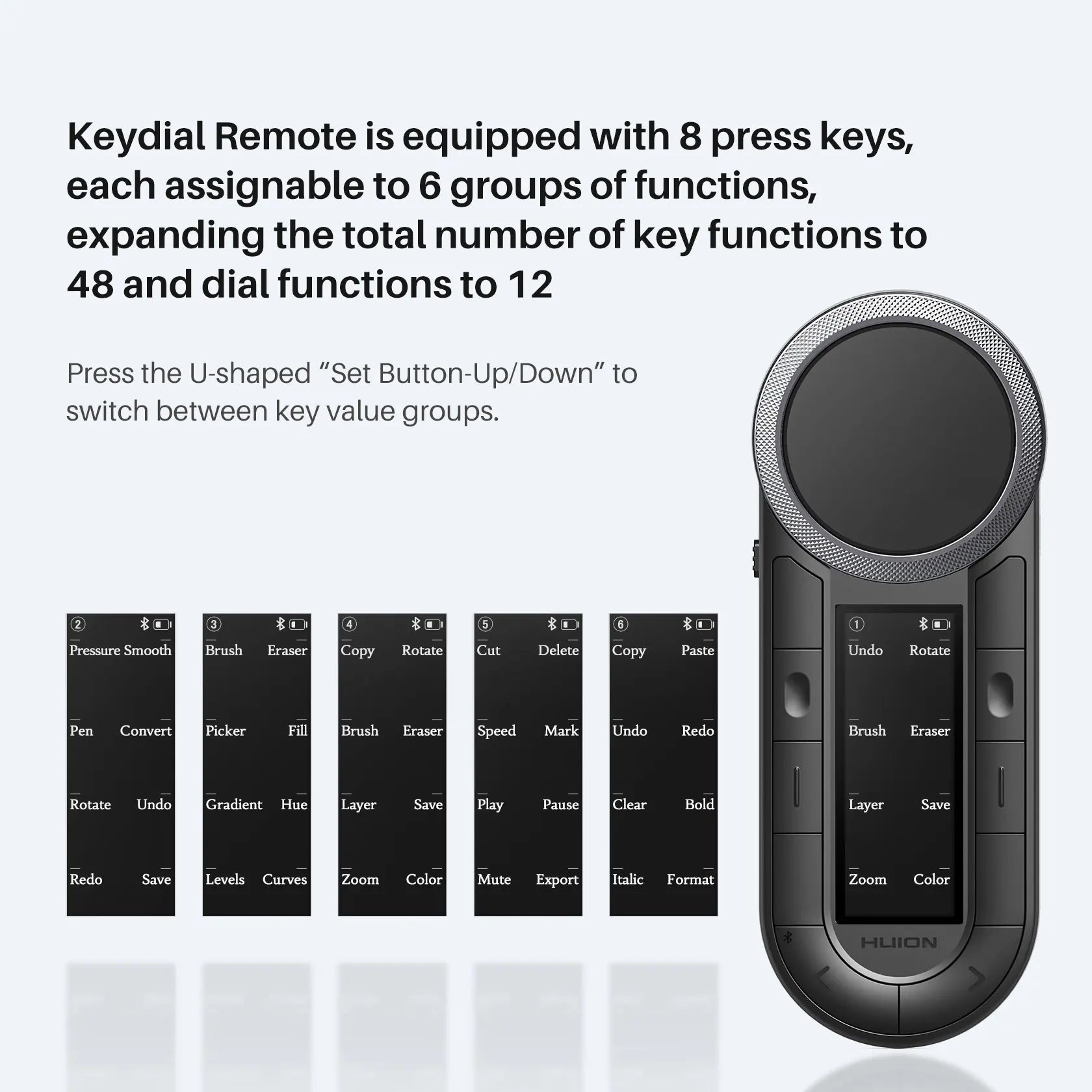 Mini Keydial Keyboard (60 Keys)