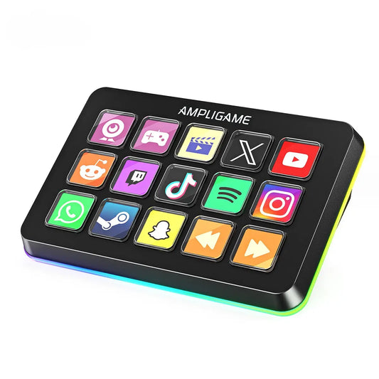 Streamer D6 Mini-Keyboard (15 Macros)