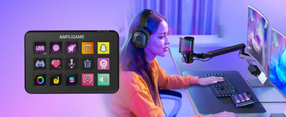 Streamer D6 Mini-Keyboard (15 Macros)