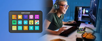 Streamer D6 Mini-Keyboard (15 Macros)