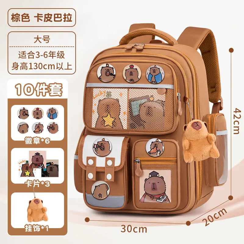 Mochila Capivara-Style 38-42cm