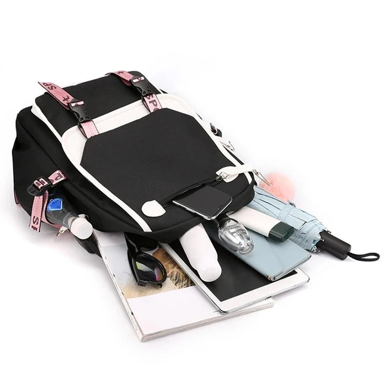 Kuromi Patchwork Backpack