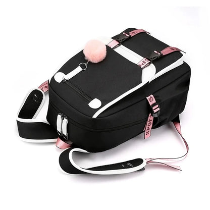 Kuromi Patchwork Backpack