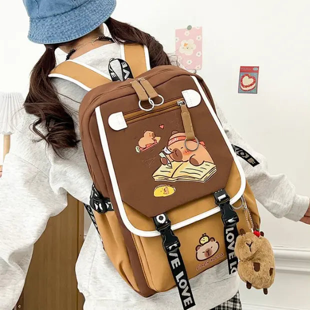 Mochila de Capivarinha-Booker