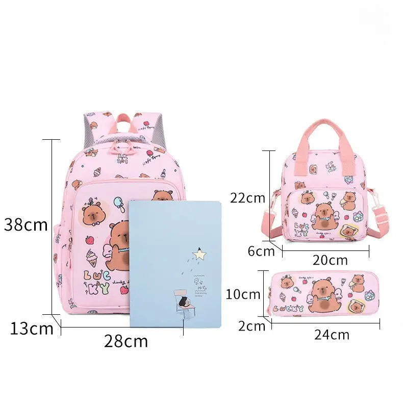 Mochila de Capivarinha-Lucky