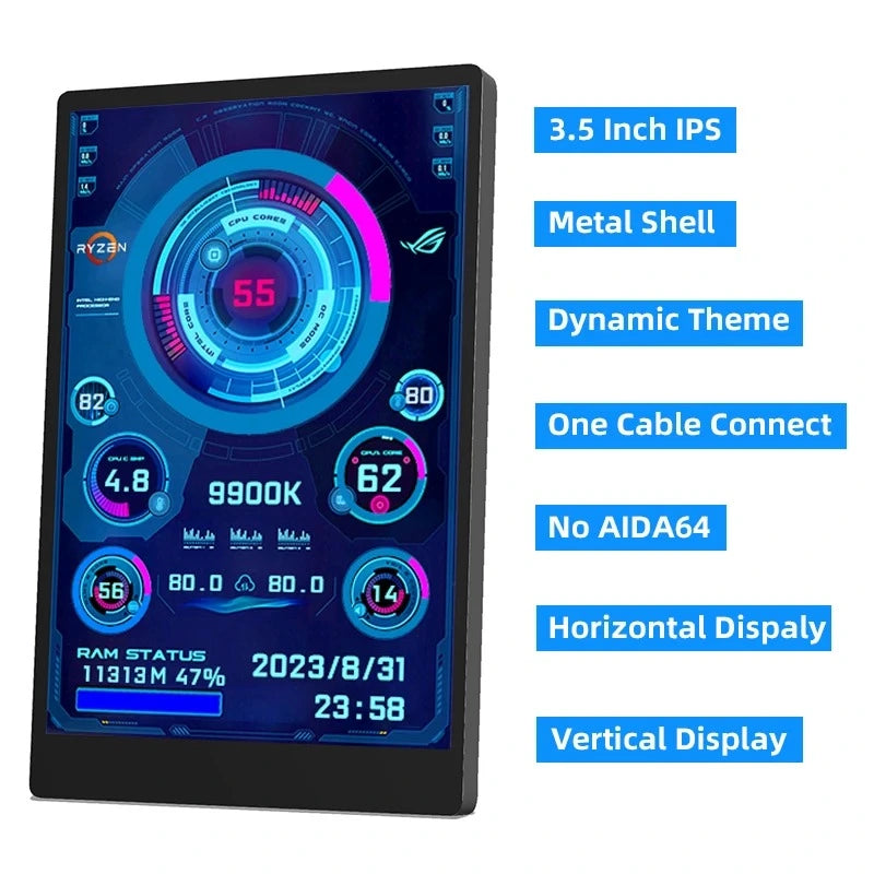 External IPS Monitor 320x480