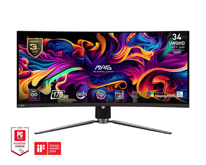 MAG 341CQP 34" QHD OLED Gamer Monitor