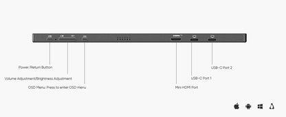 Monitor Portátil A1S (1080p 60hz)