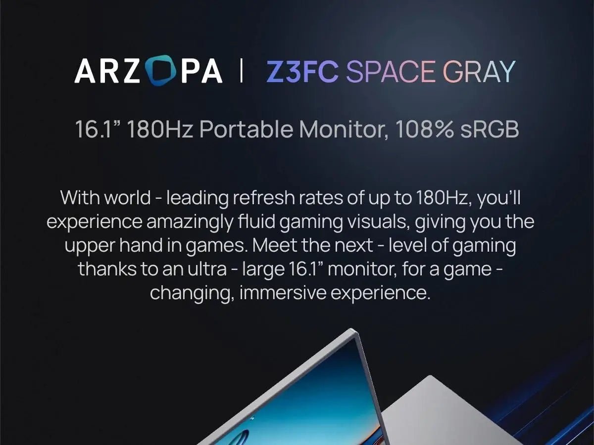 Monitor Portatile Z3FC (QHD 180hz)