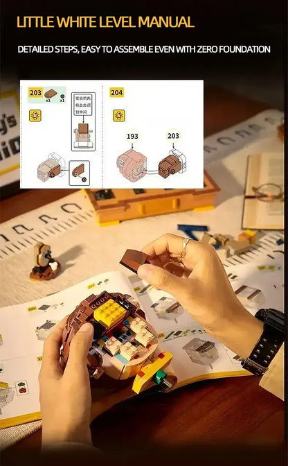 Montável Pinocchio (Blocos de Construção)