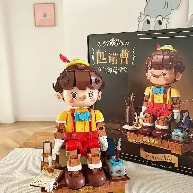 Montável Pinocchio (Blocos de Construção)