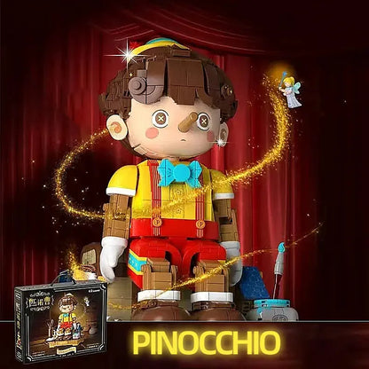 Montável Pinocchio (Blocos de Construção)