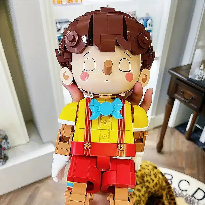 Montável Pinocchio (Blocos de Construção)