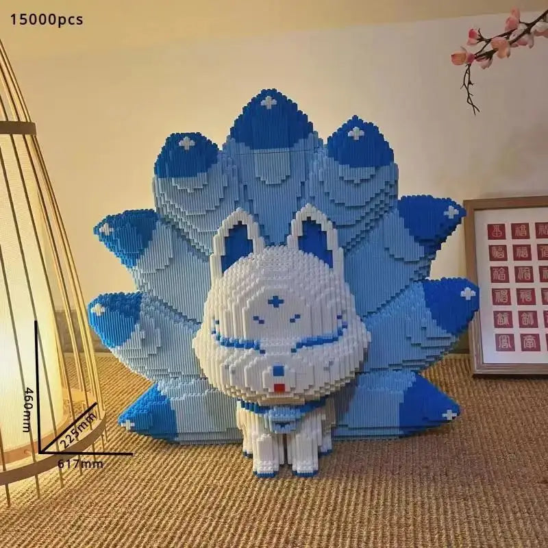 Assembled Nine-Tailed Fox 26cm