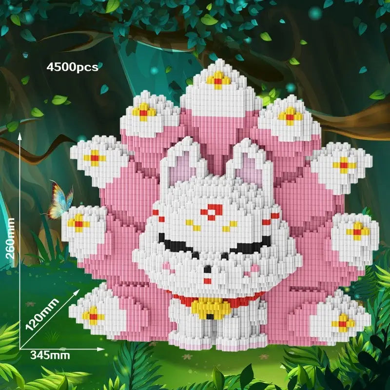 Assembled Nine-Tailed Fox 26cm