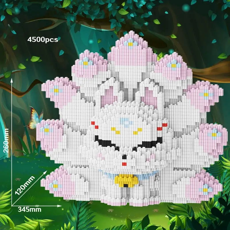 Assembled Nine-Tailed Fox 26cm