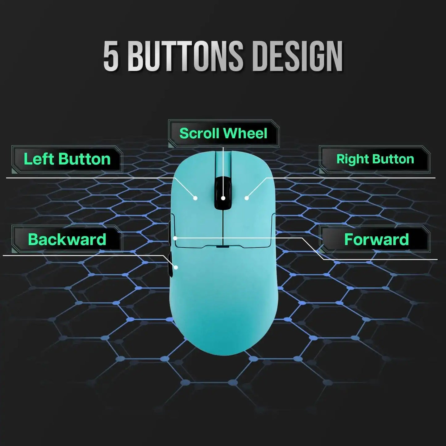 Mouse AJ159 (Sem fio 2.4Ghz)