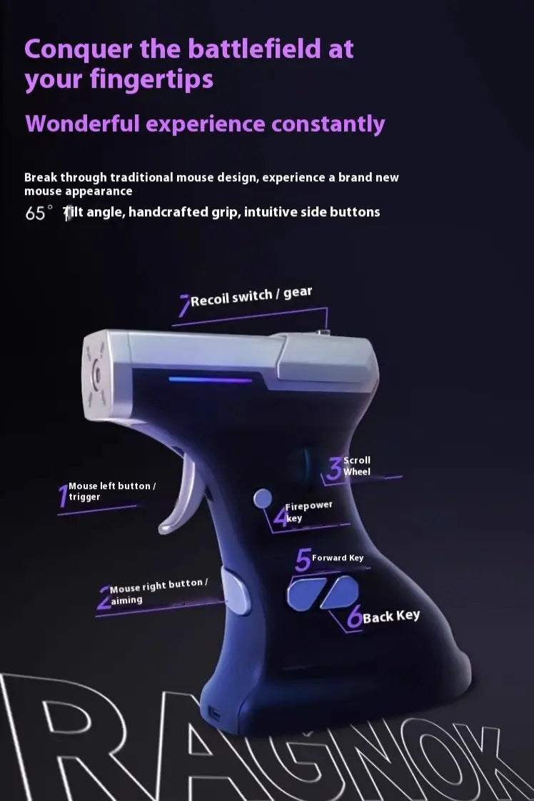Mouse ErgoStrike 7 (Sem Fio)