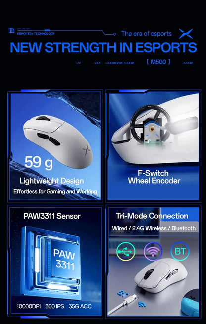 Ratón M500 (inalámbrico de 2,4 GHz)