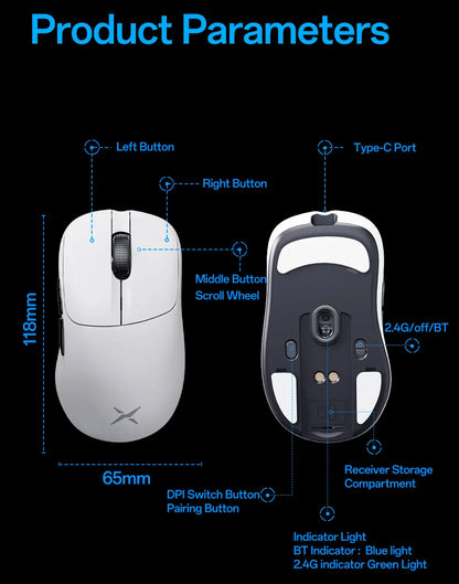 Ratón M500 (inalámbrico de 2,4 GHz)