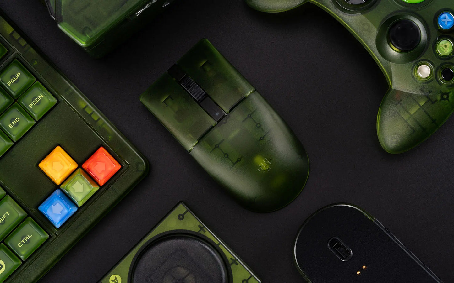 Mouse R8 Retro - XBOX EDITION (Sem fio 2.4Ghz)