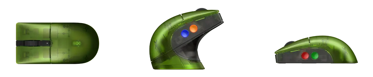 Mouse R8 Retro - XBOX EDITION (Sem fio 2.4Ghz)