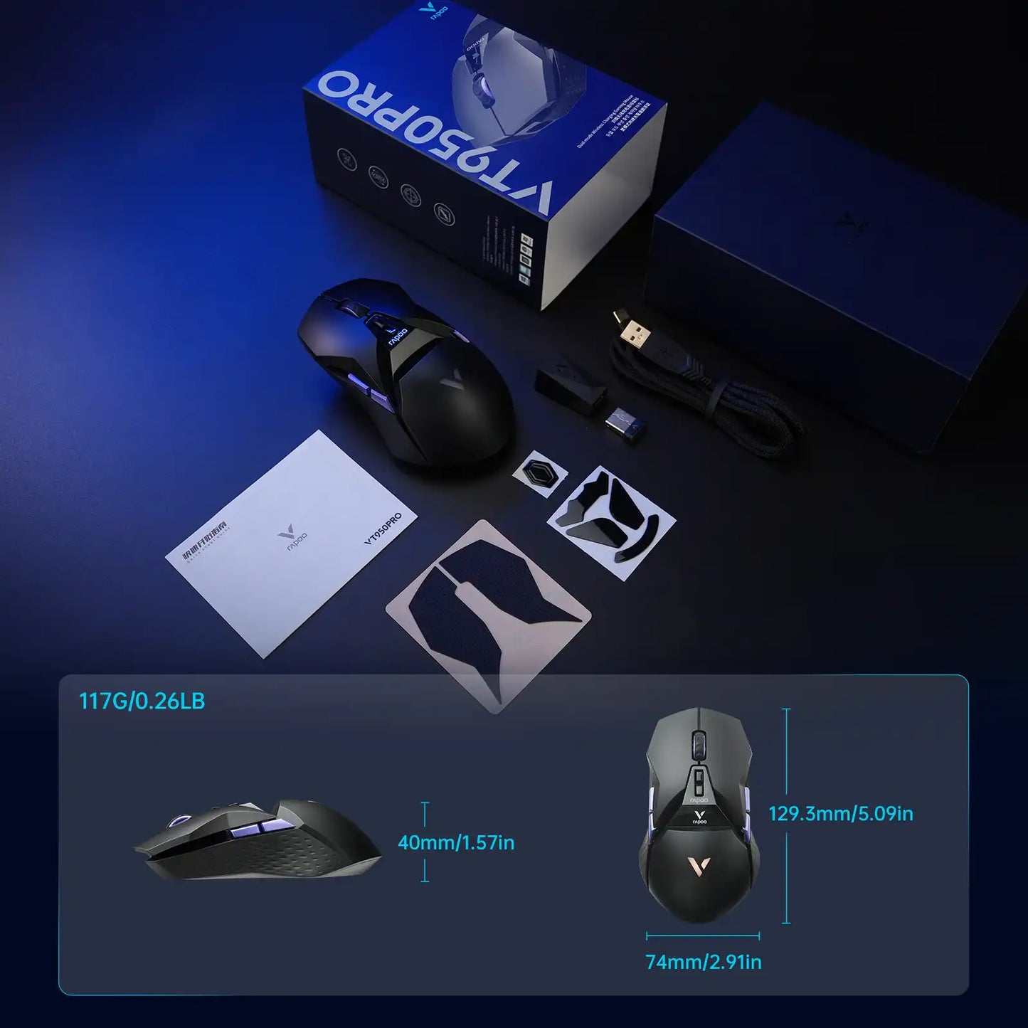 VT950PRO Mouse (2.4Ghz Wireless)