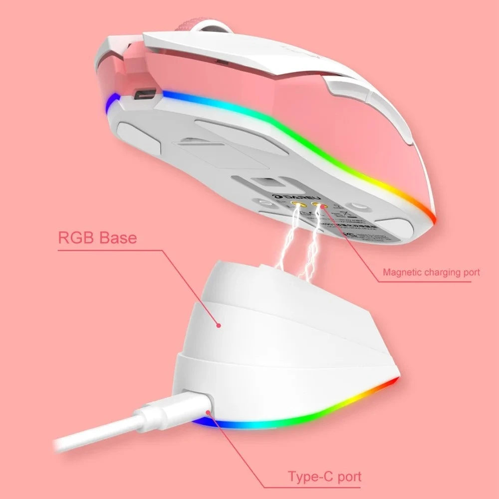 Ratón Inalámbrico EM901X (2.4G/Bluetooth 5.2)