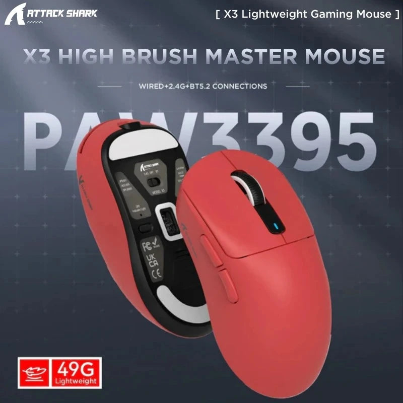 Mouse X3 PRO (2.4G/Bluetooth 5.2)