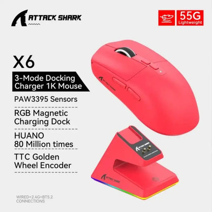 Mouse X6 (Sem fio 2.4Ghz)