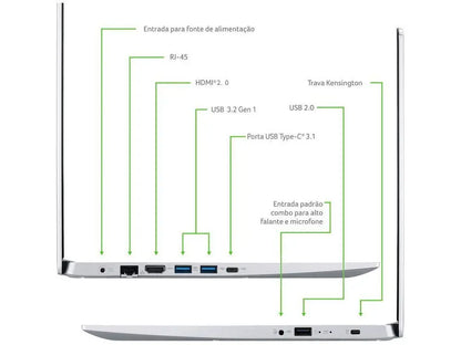 Notebook Aspire 5 (15,6", Ryzen 7, 12GB RAM)