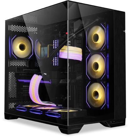 Gabinete Mid-Tower Lian Li O11 Vision (Preto)