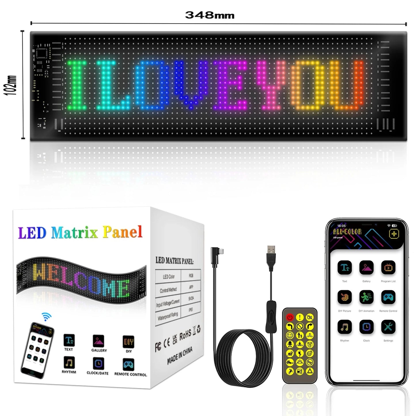 Painel Matrix LED