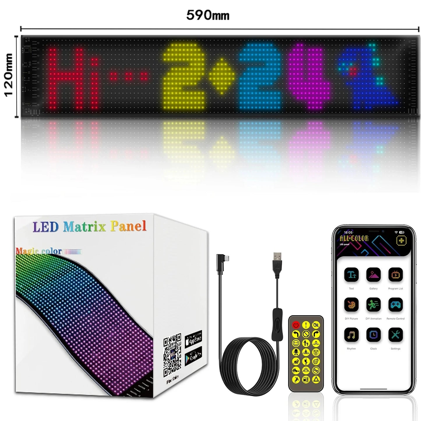 Painel Matrix LED