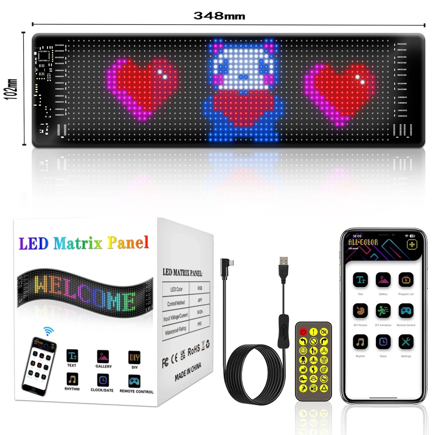 Painel Matrix LED