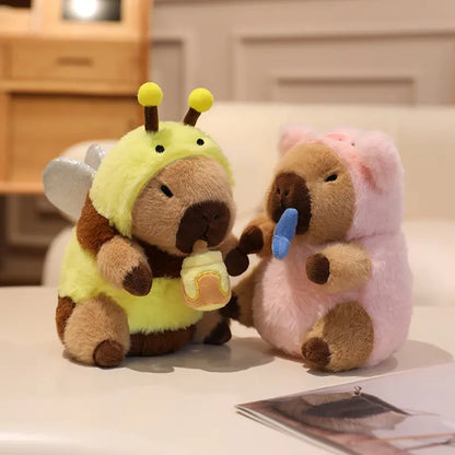 Pelúcia Capivara-Cosplayer (20cm)