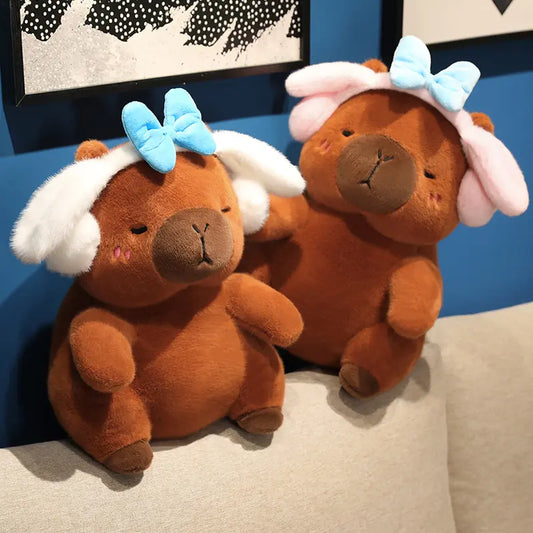 Pelúcia Capivara-Lacinho (40cm)