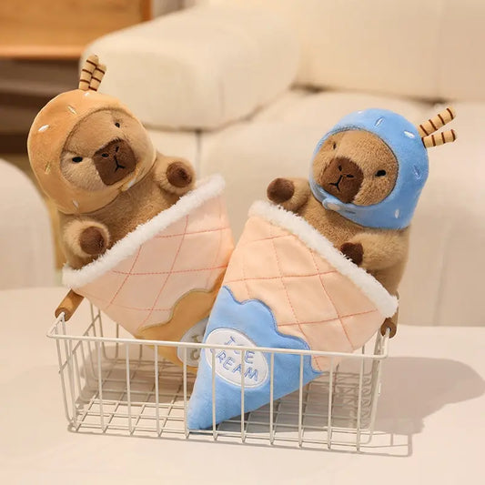 Pelúcia Capivara-Sorvetinho (33cm)