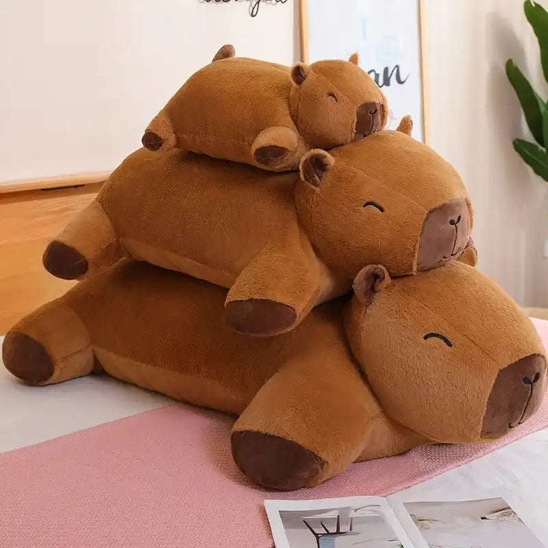 Pelúcia Capivara Gigante (60-100cm)