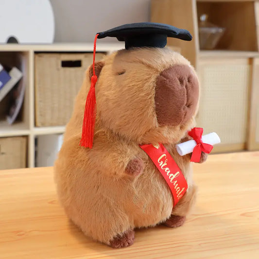 Pelúcia Capivarinha Graduada