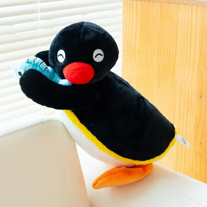Pelúcia Pingu – Mochilinha Fofolete (25cm)