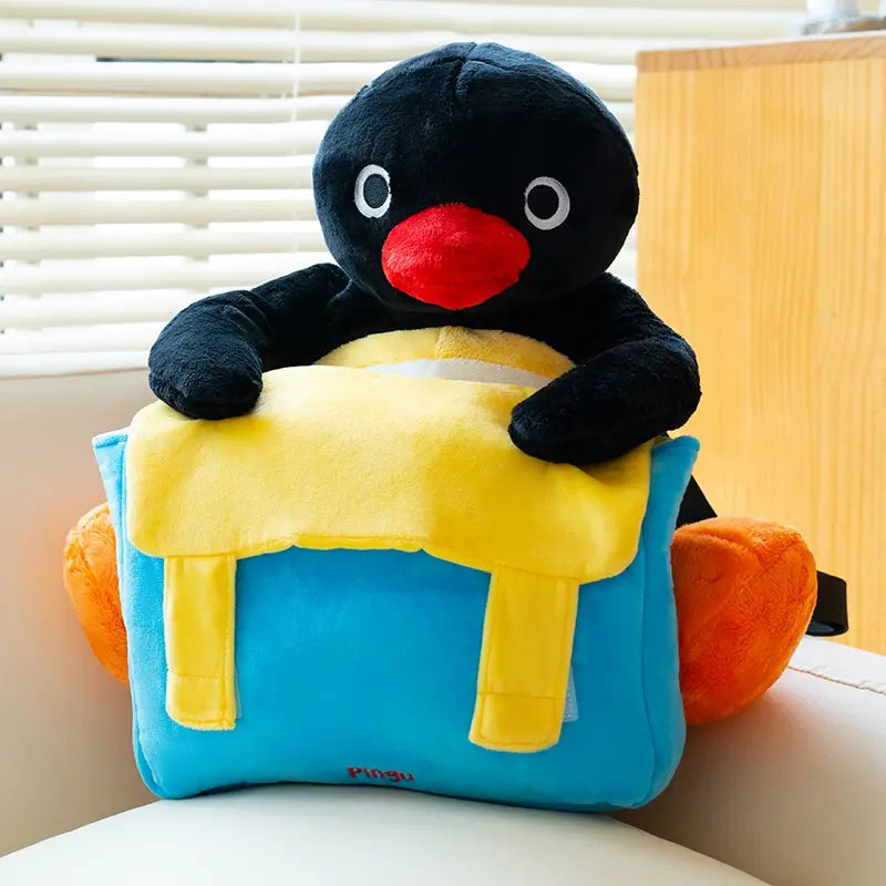 Pelúcia Pingu – Mochilinha Fofolete (25cm)