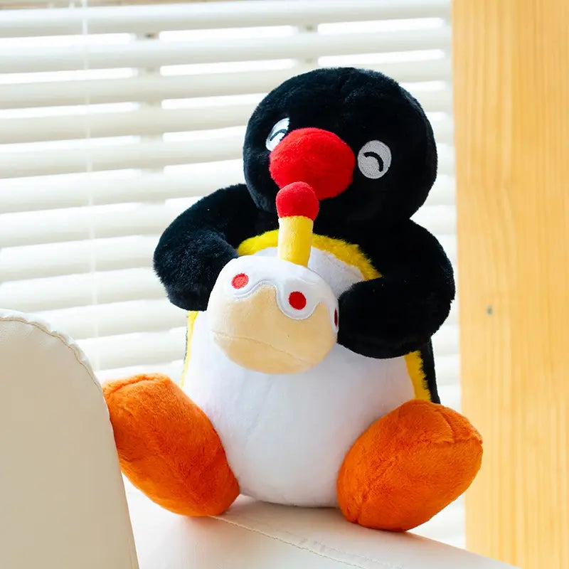 Pelúcia Pingu – Mochilinha Fofolete (25cm)